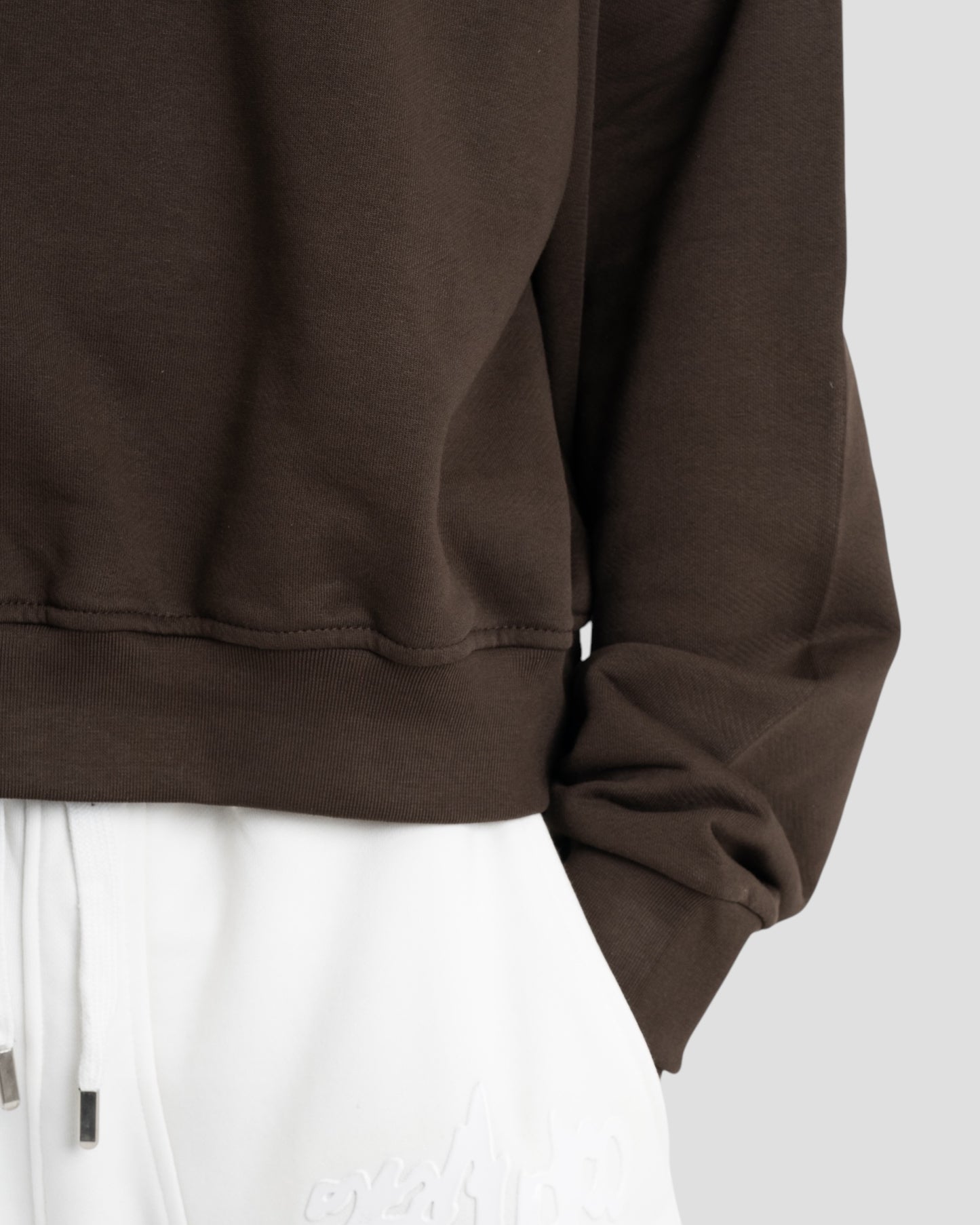 The Perfect Blank Dark Brown Crewneck