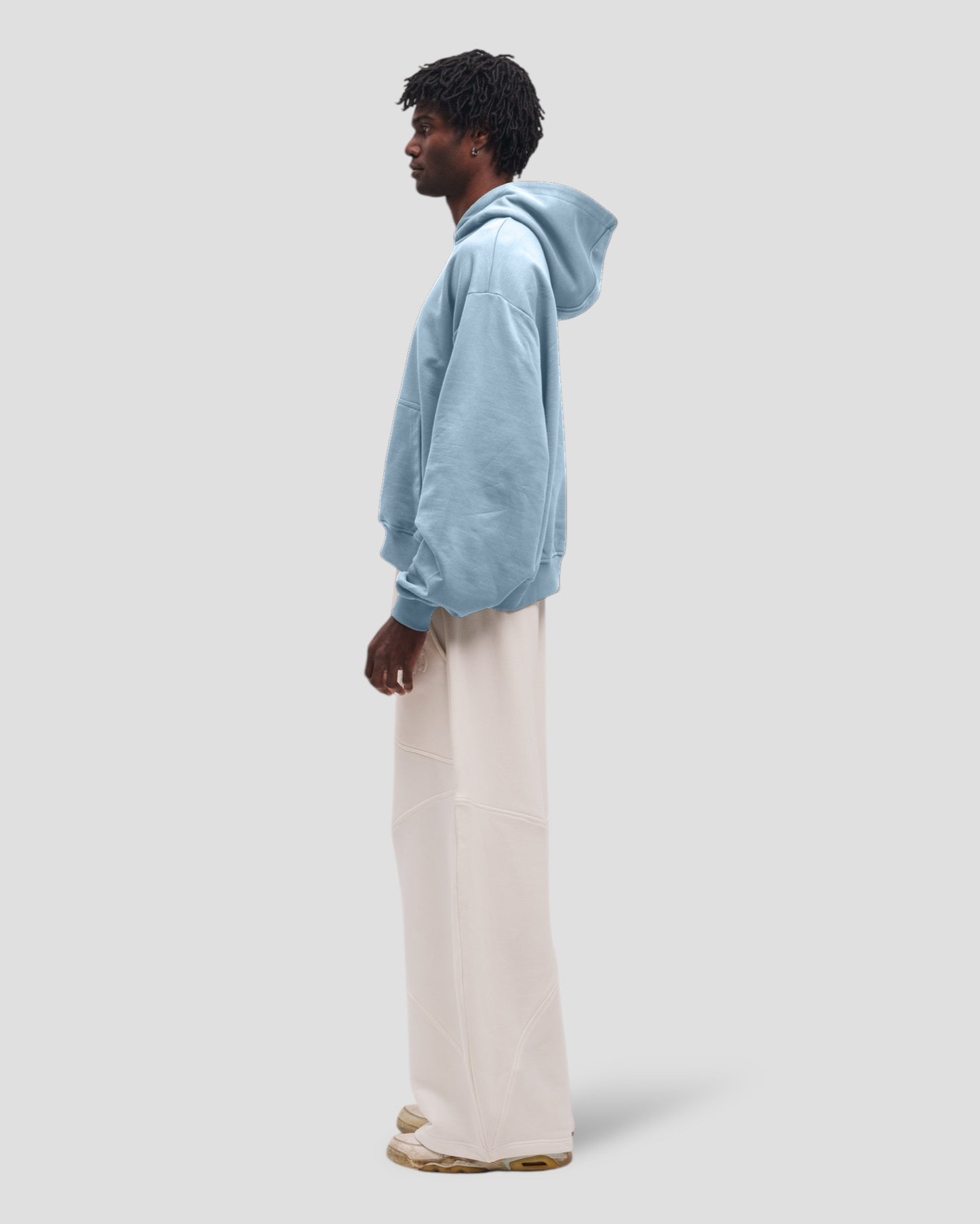 The Perfect Blank Sky Blue Hoodie