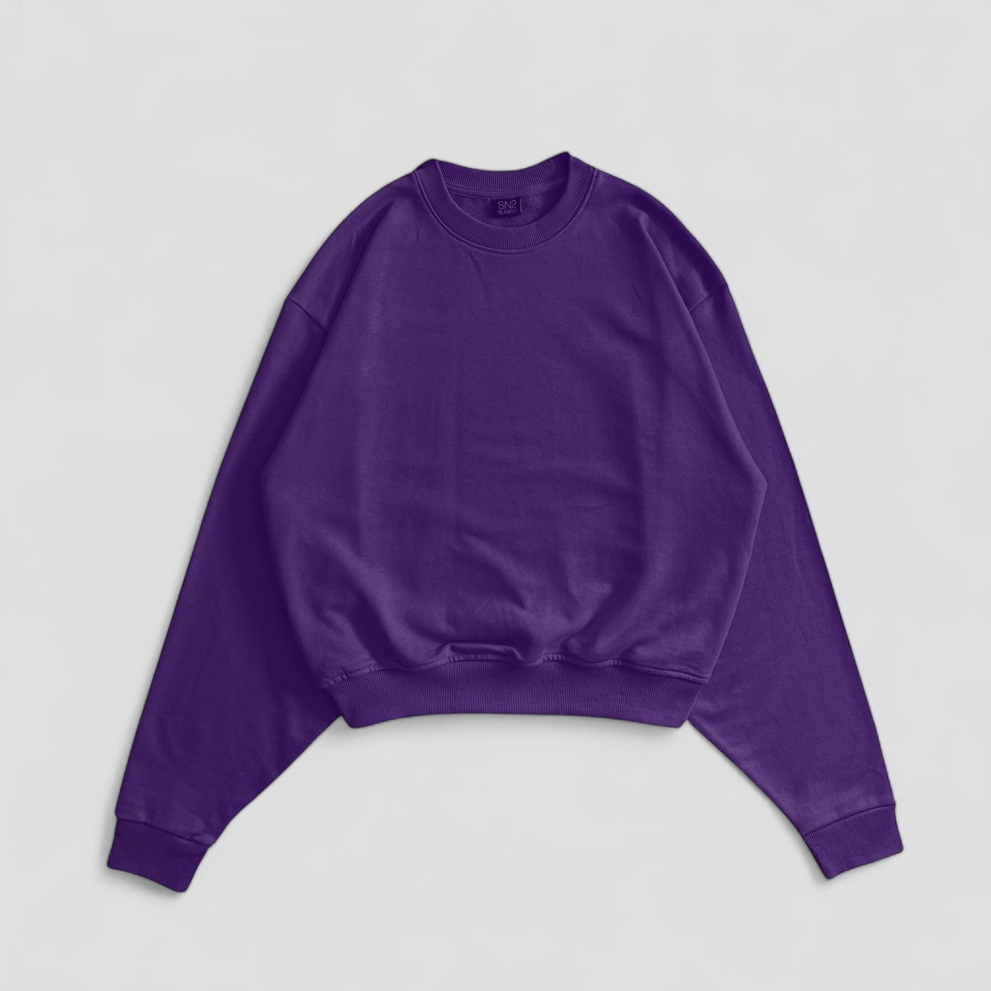 The Perfect Blank Purple Crewneck