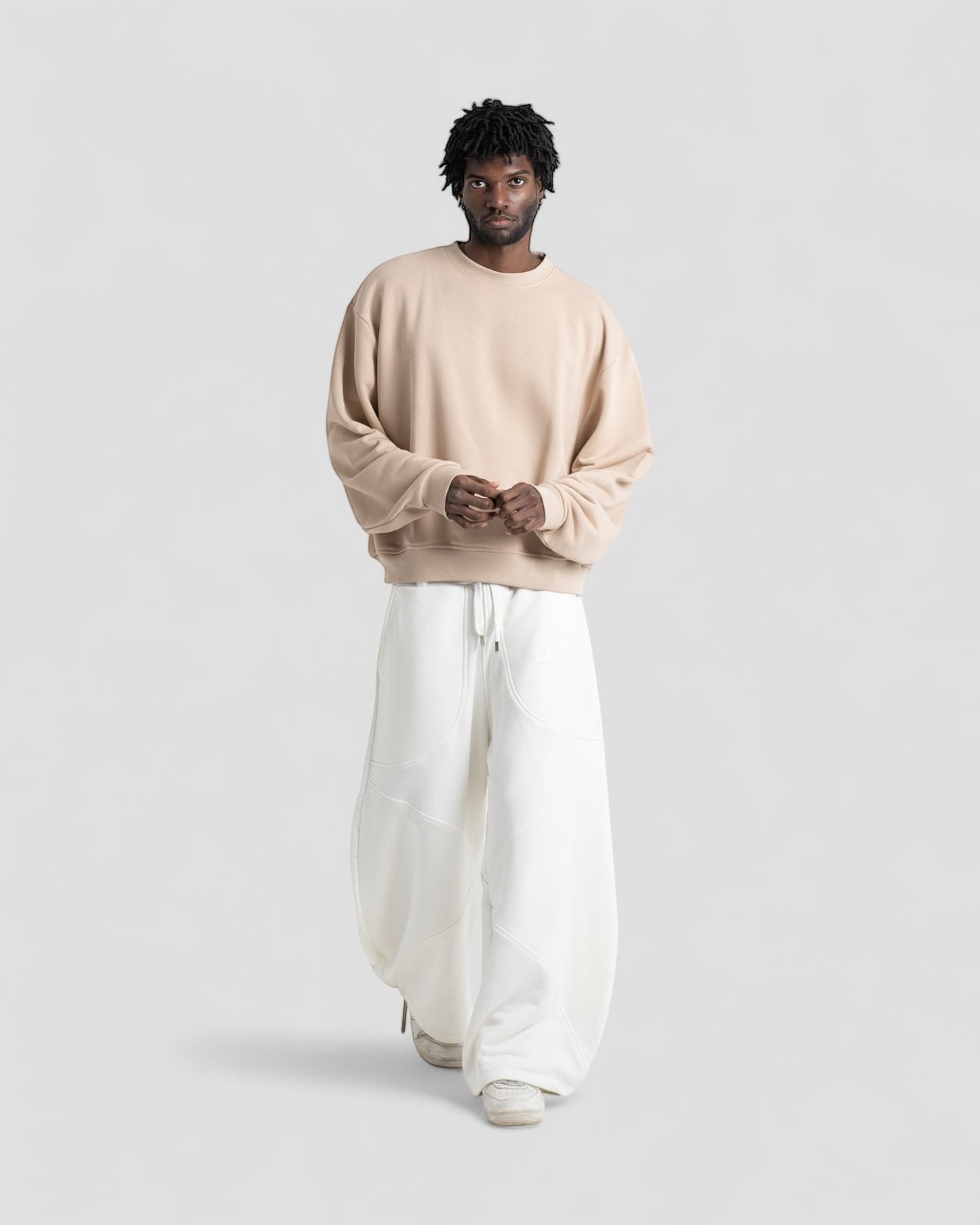 The Perfect Blank Beige Crewneck