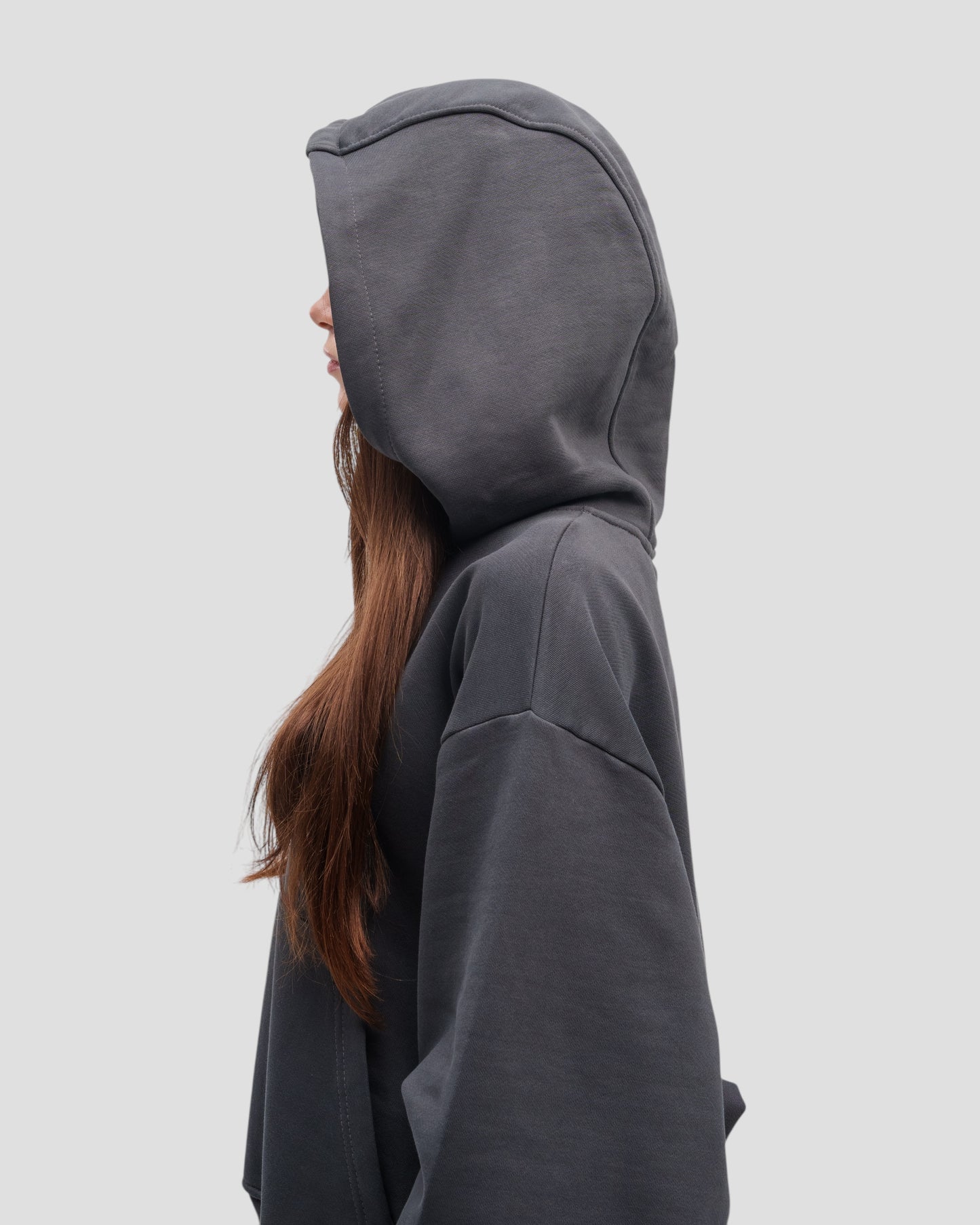 The Perfect Blank Dark Grey Hoodie