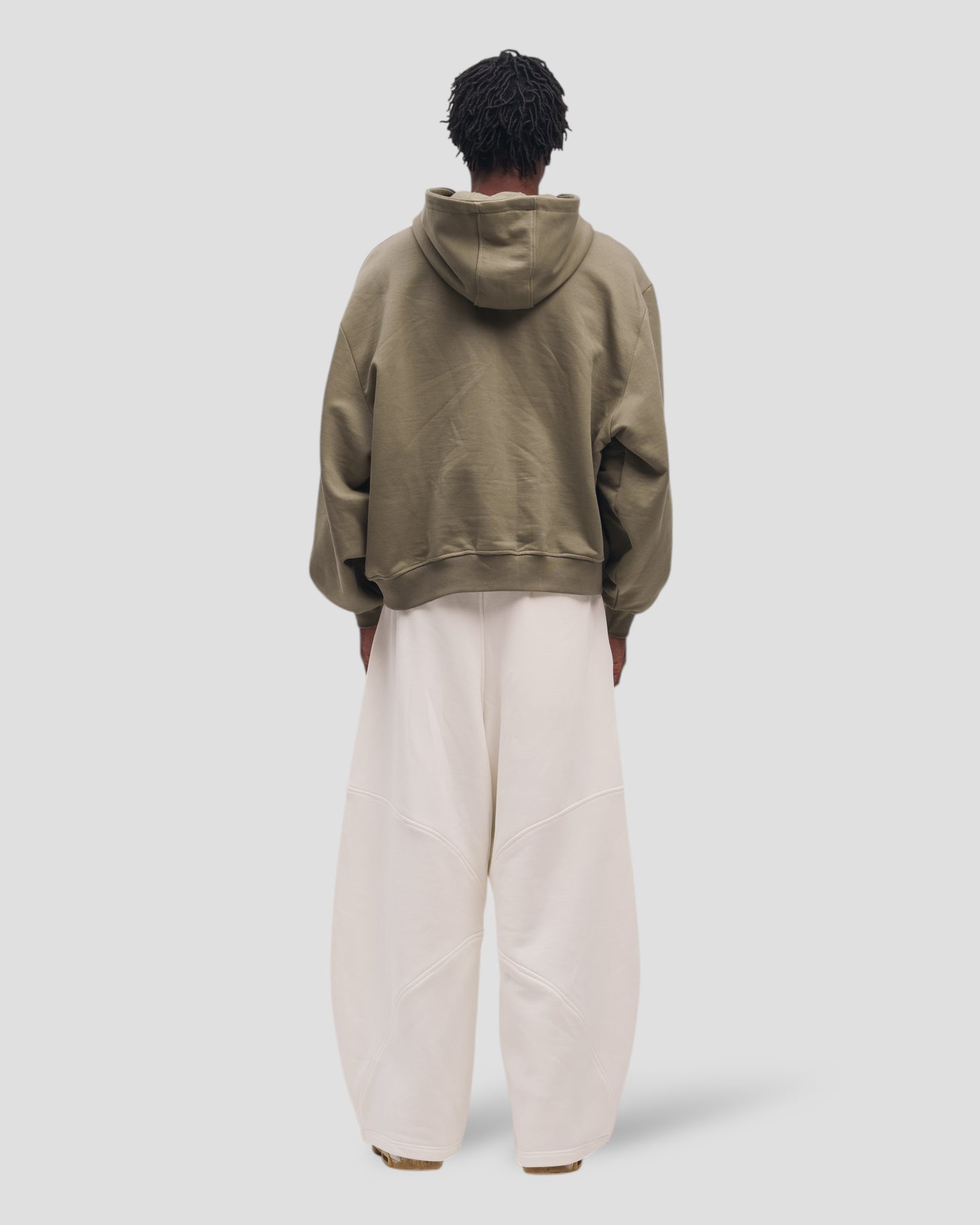 The Perfect Blank Olive Hoodie