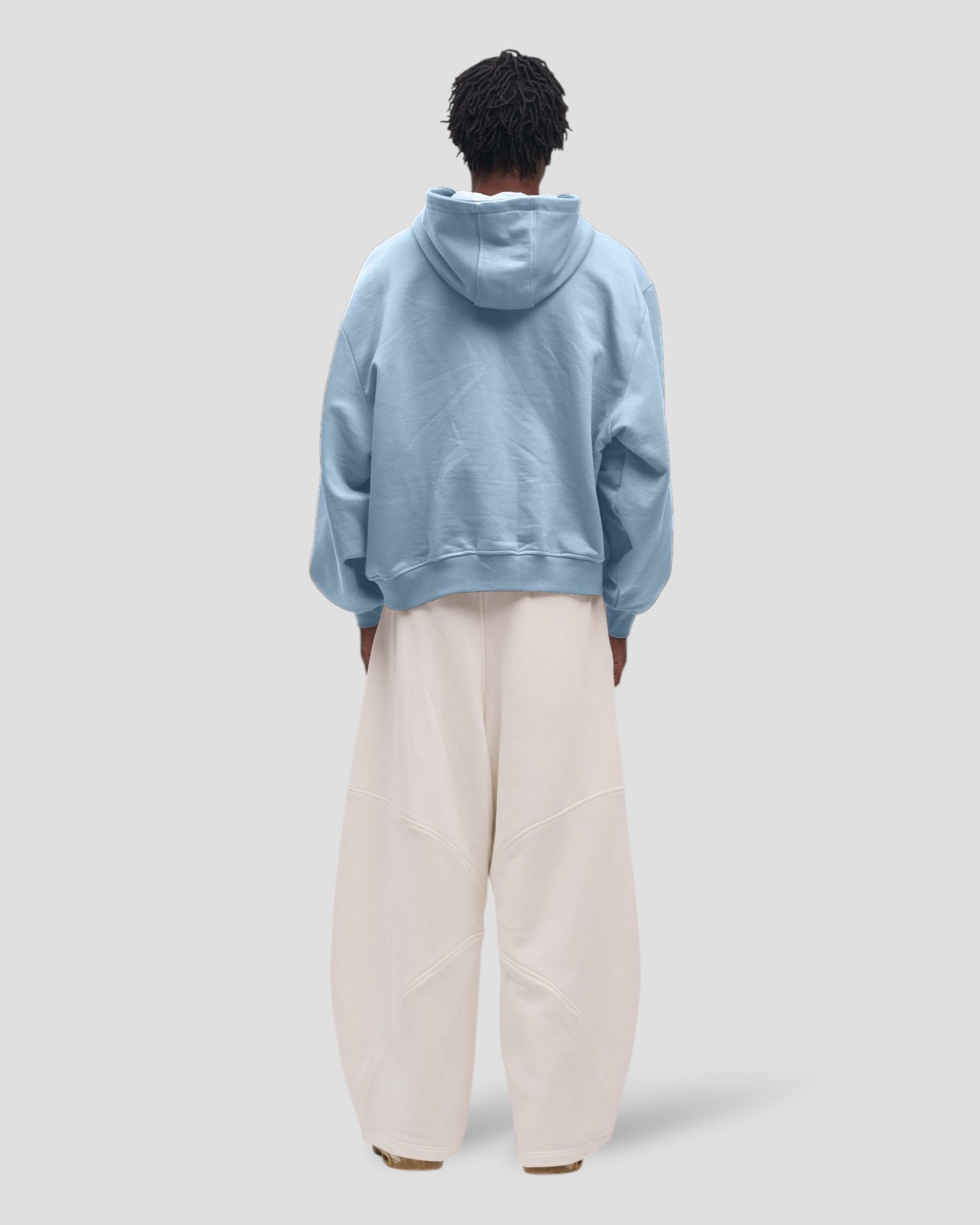 The Perfect Blank Sky Blue Hoodie