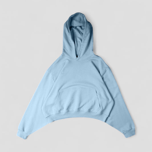 The Perfect Blank Sky Blue Hoodie