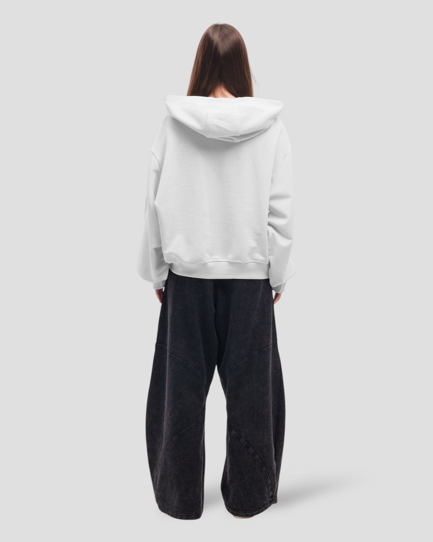 The Perfect Blank Off-White Hoodie