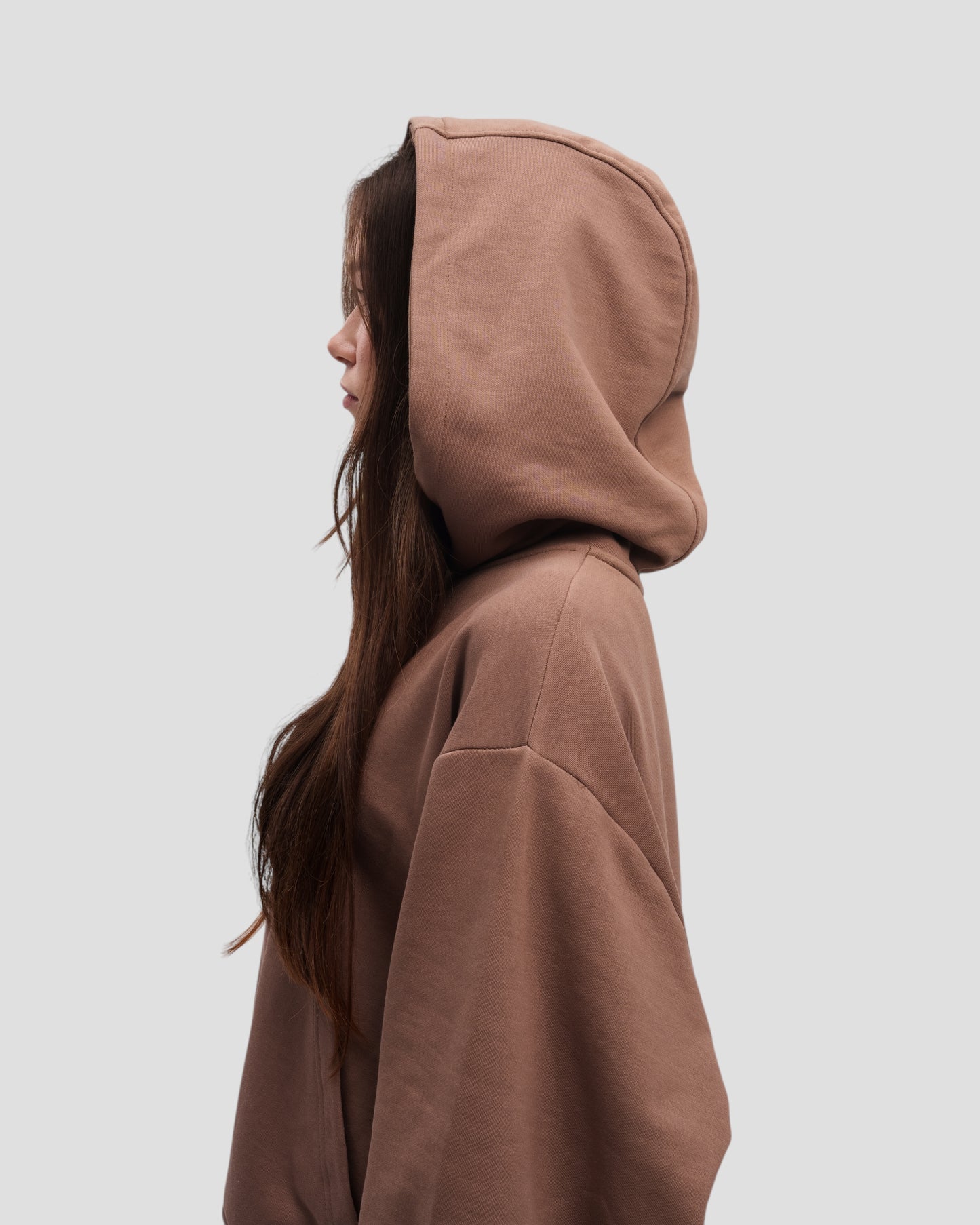 The Perfect Blank Brown Hoodie