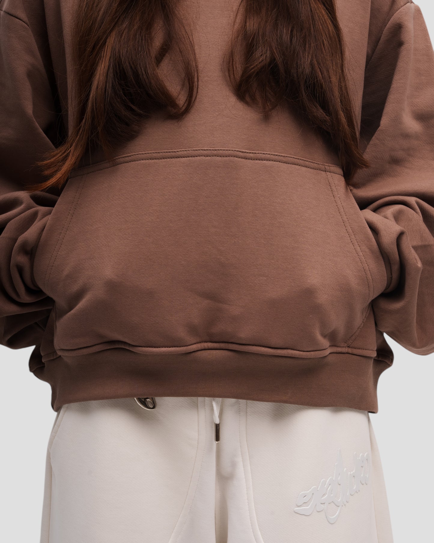 The Perfect Blank Brown Hoodie