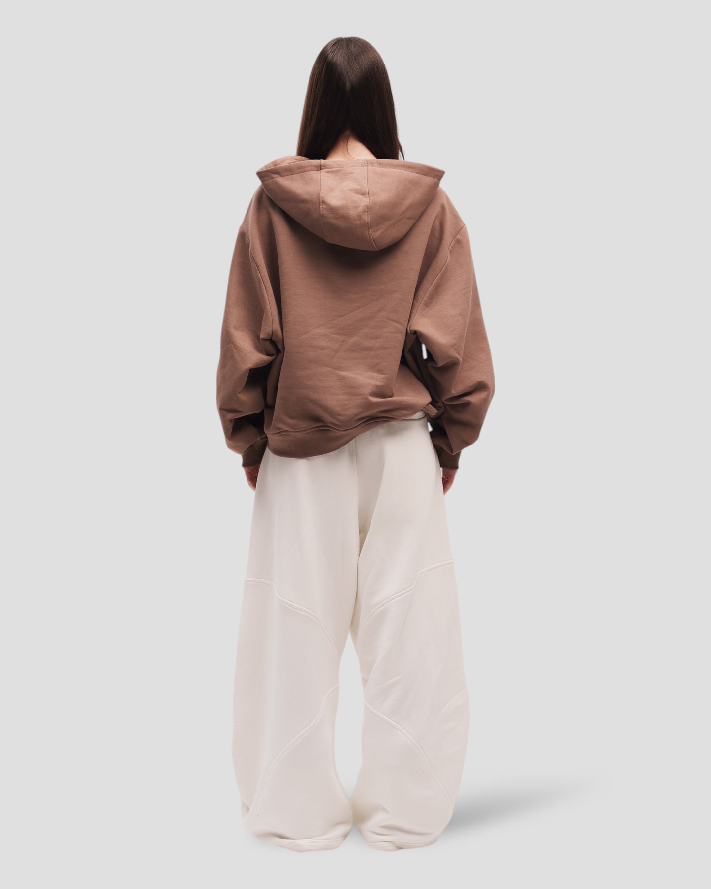 The Perfect Blank Brown Hoodie