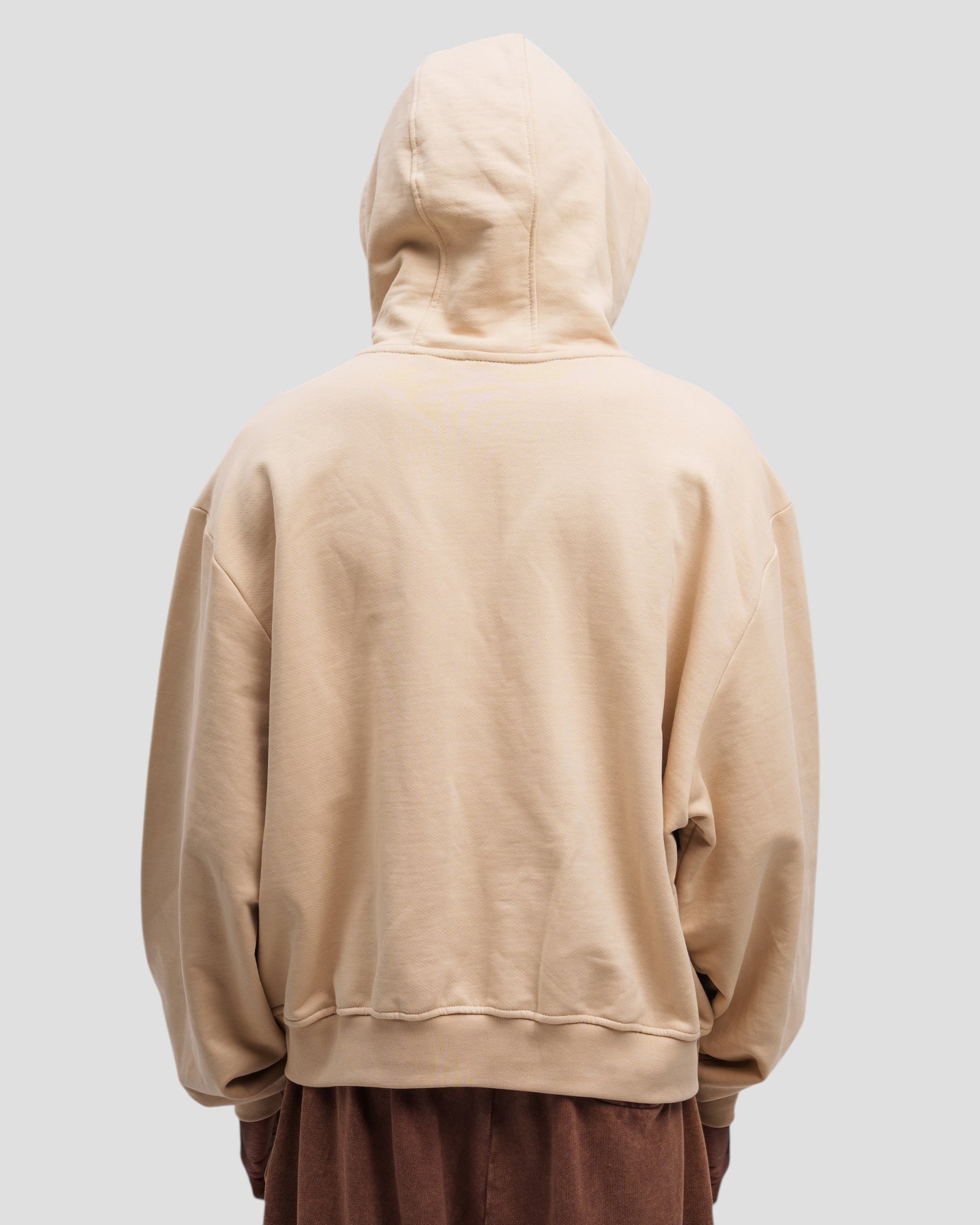 The Perfect Blank Beige Hoodie