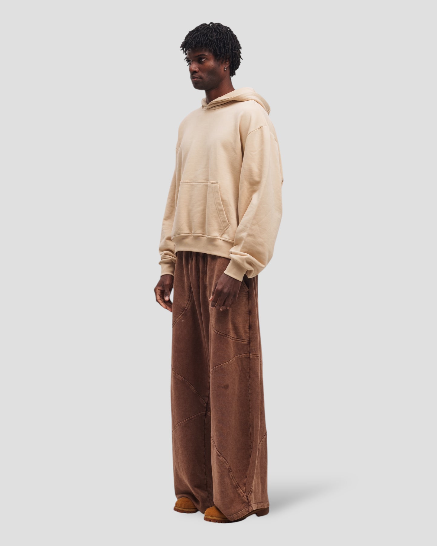 The Perfect Blank Beige Hoodie