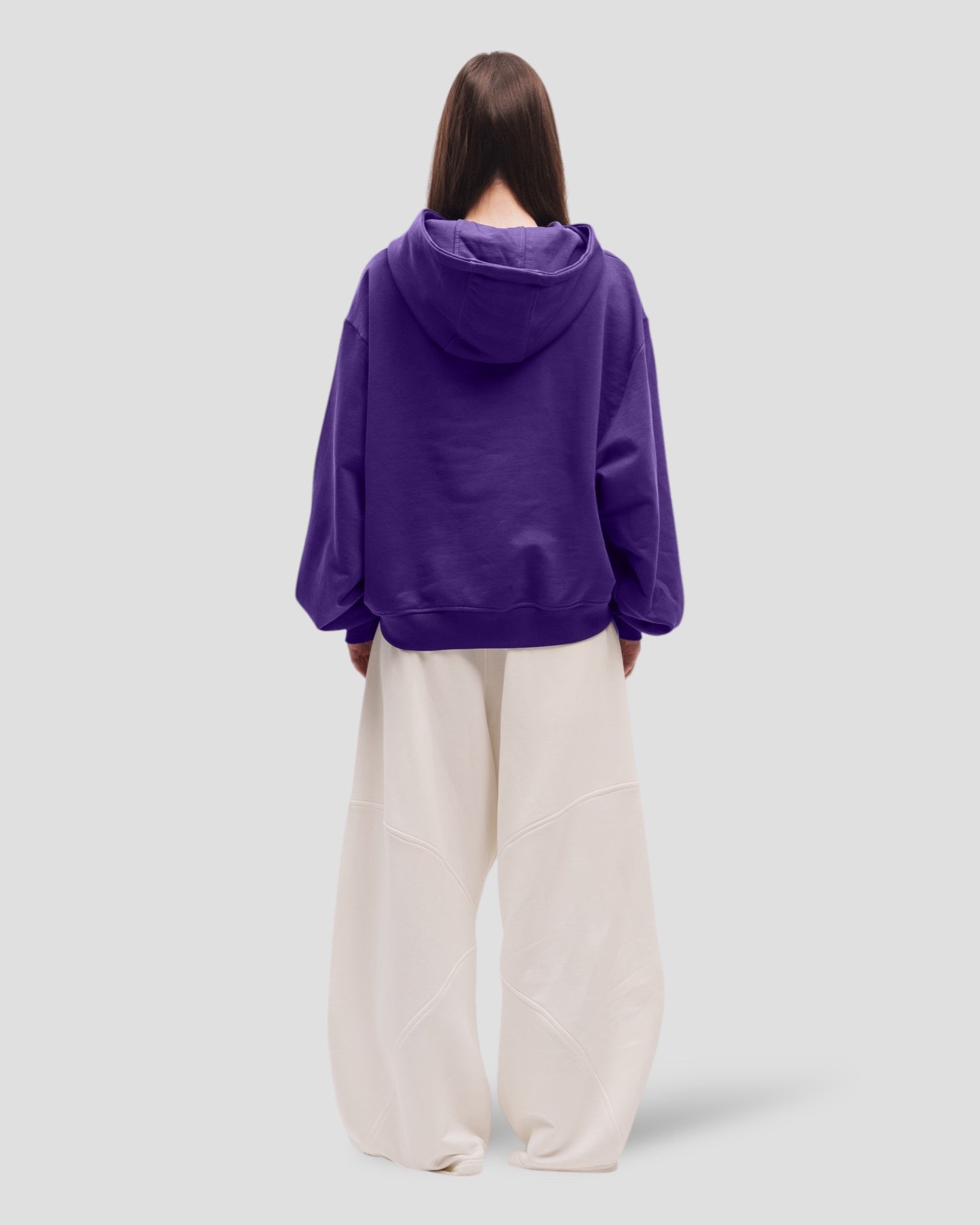 The Perfect Blank Purple Hoodie