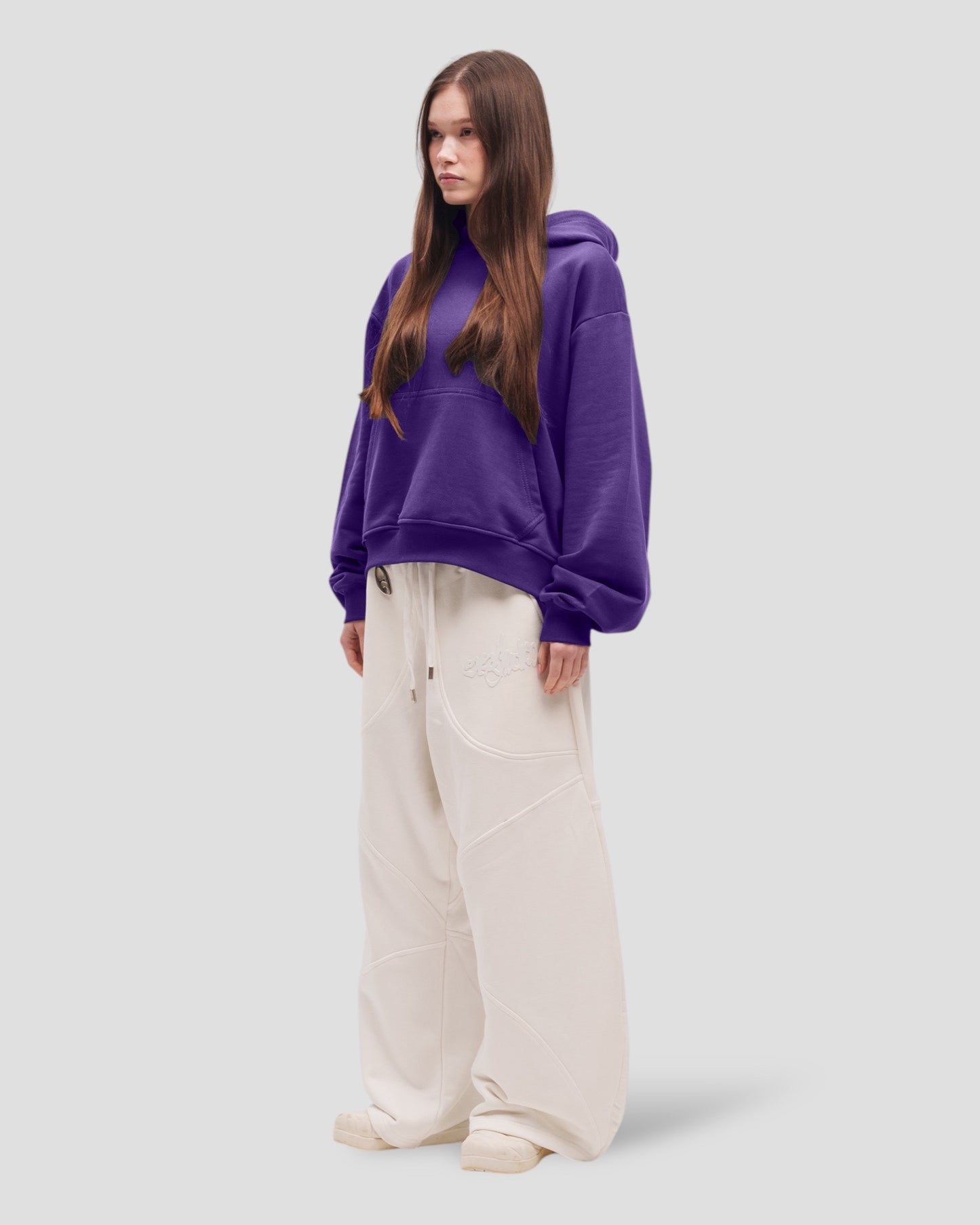 The Perfect Blank Purple Hoodie