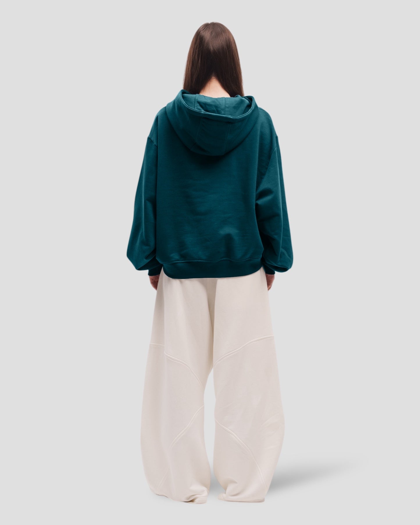 The Perfect Blank Dark Teal Hoodie