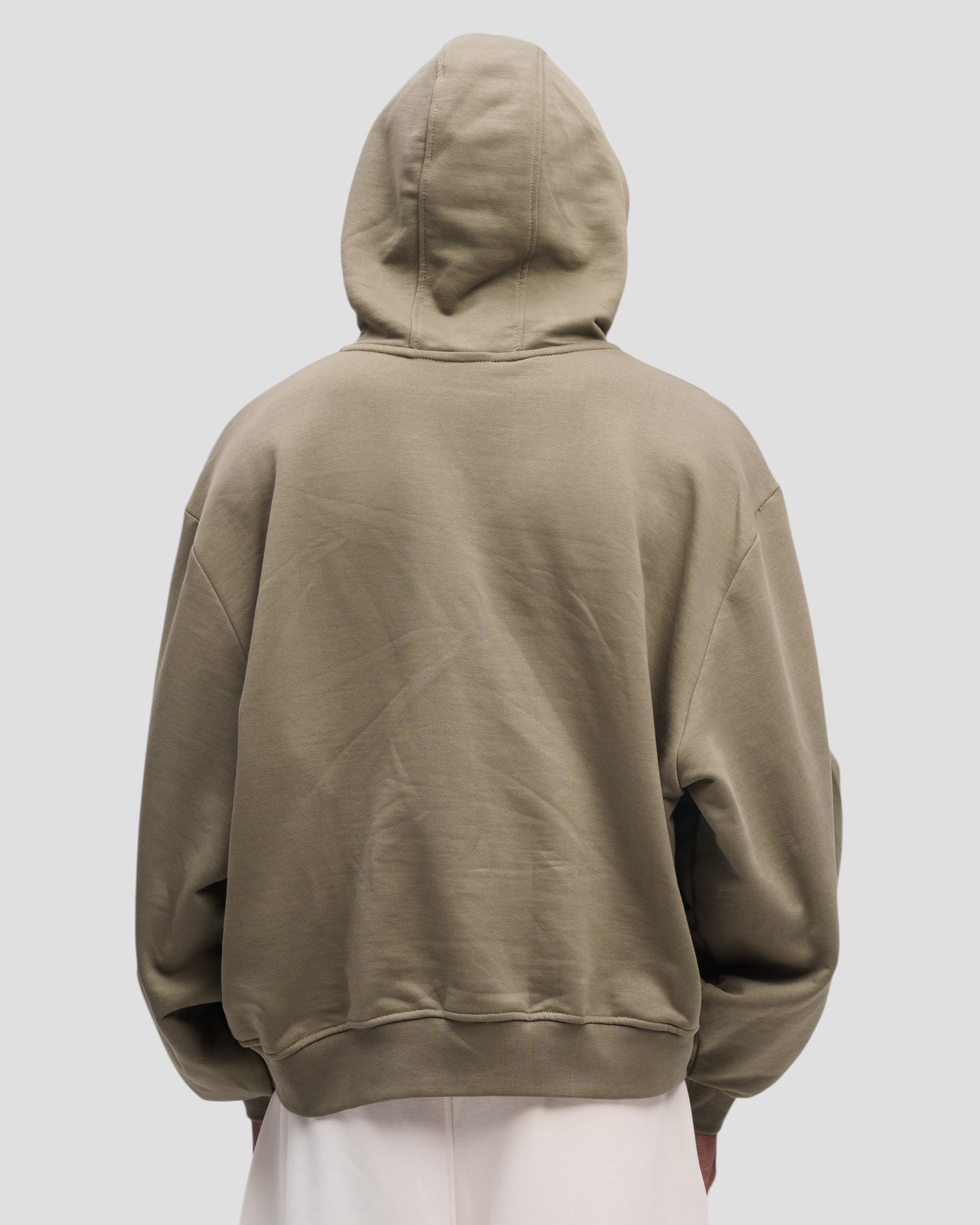 The Perfect Blank Olive Hoodie