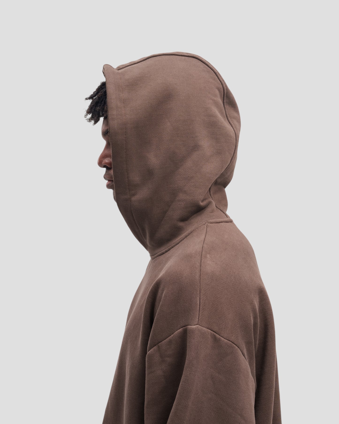 The Perfect Blank Dark Brown Hoodie