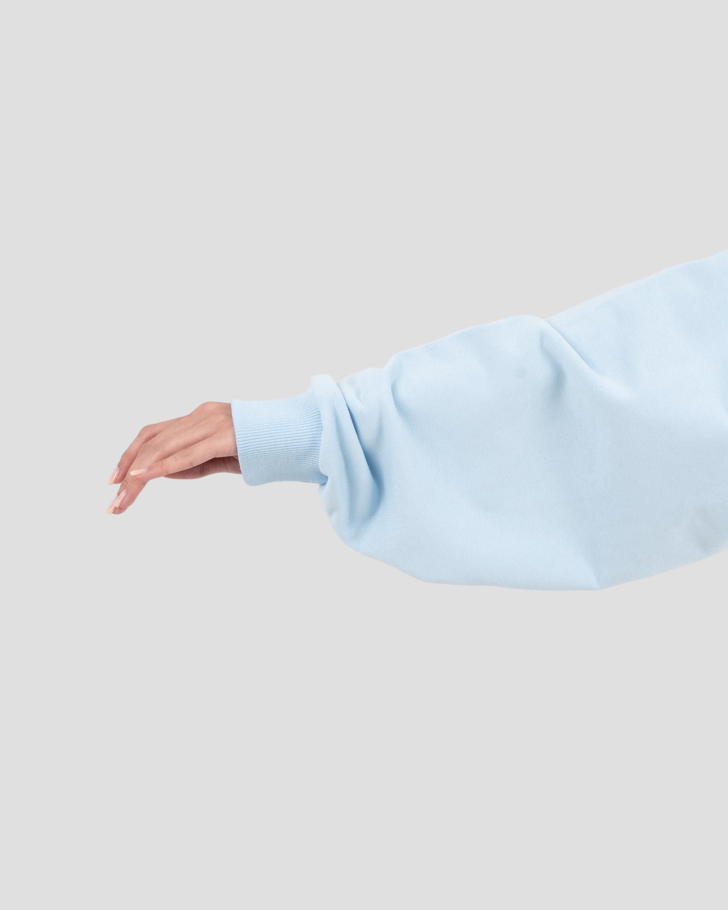 The Perfect Blank Sky Blue Crewneck