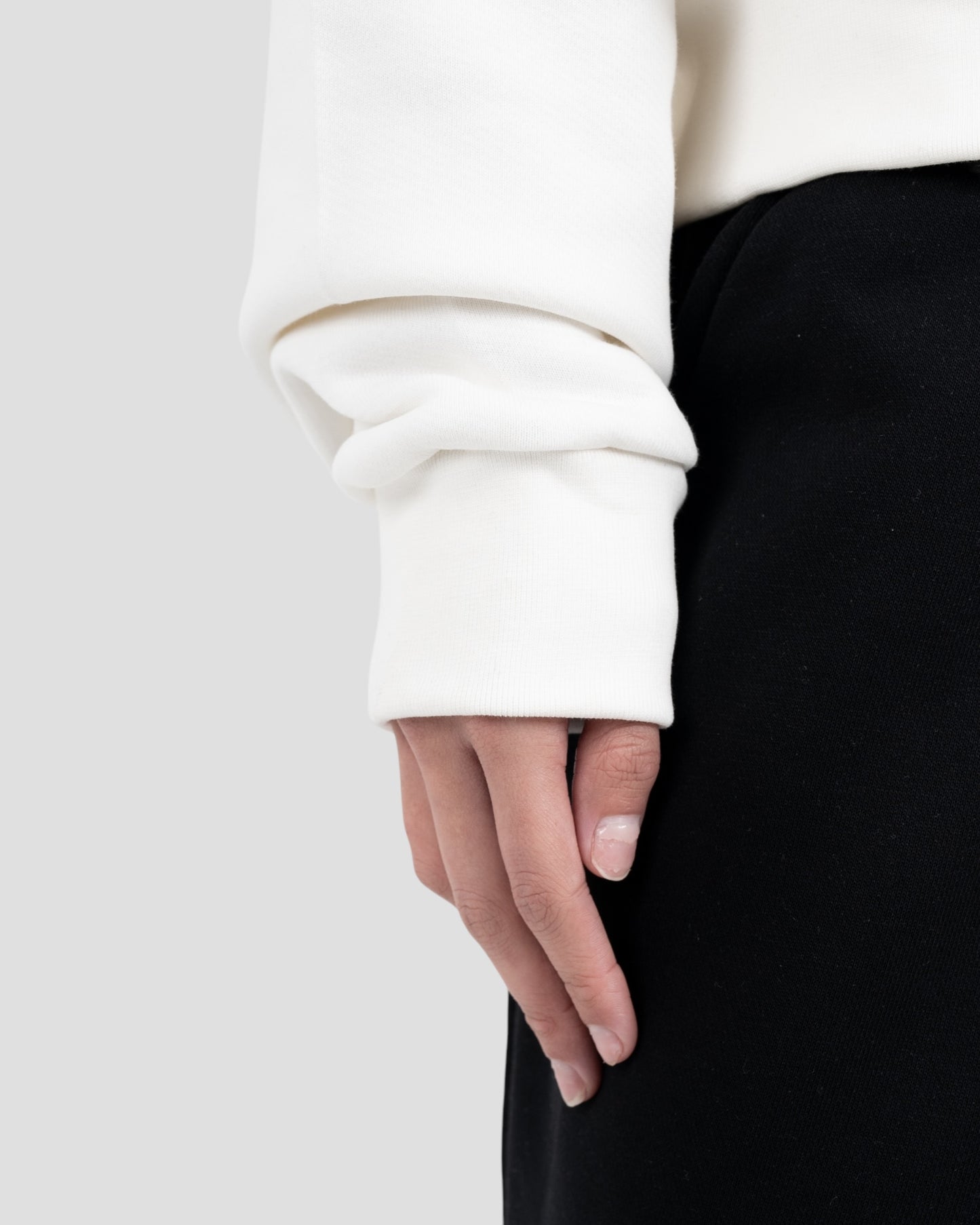 The Perfect Blank Off-White Crewneck