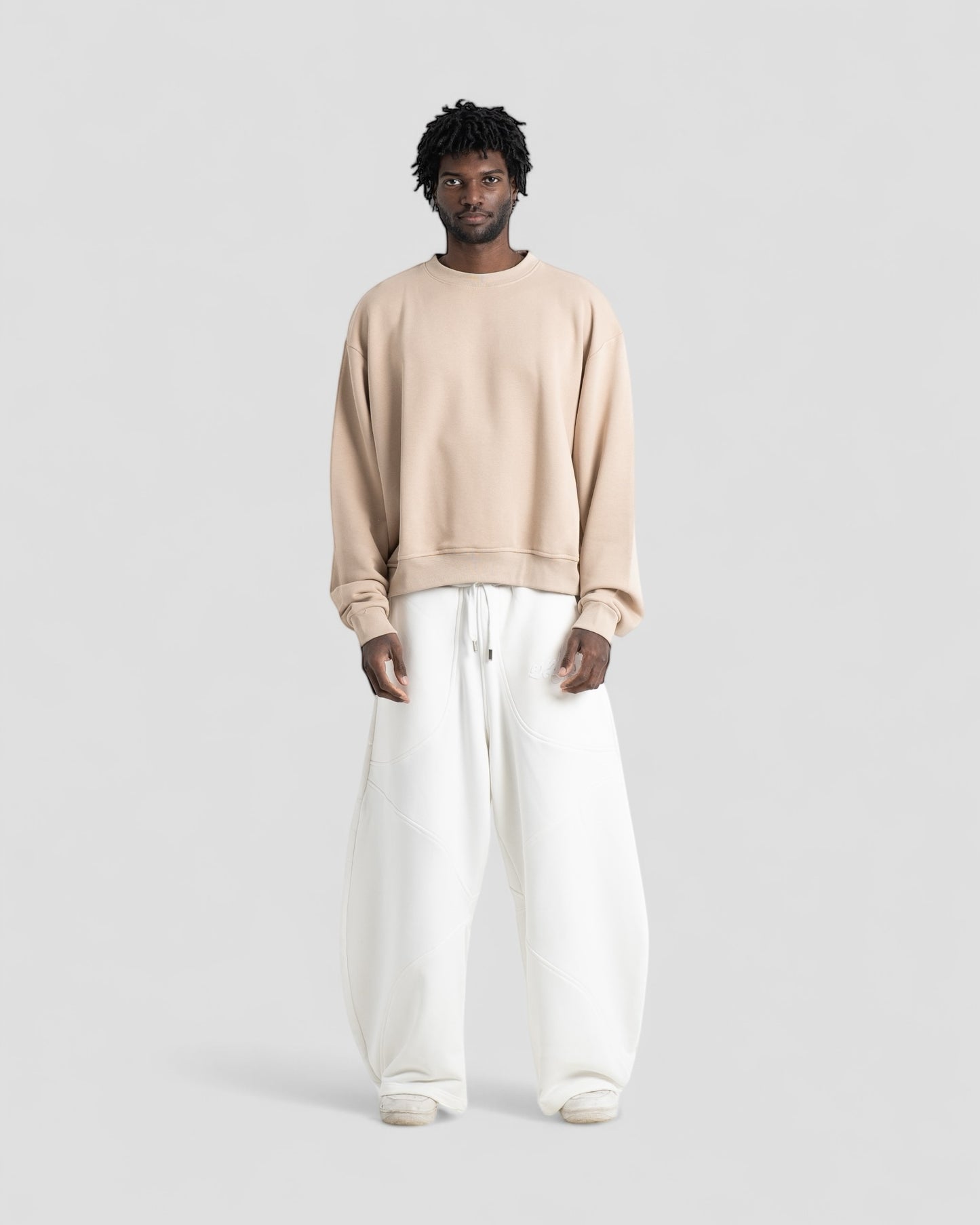 The Perfect Blank Beige Crewneck