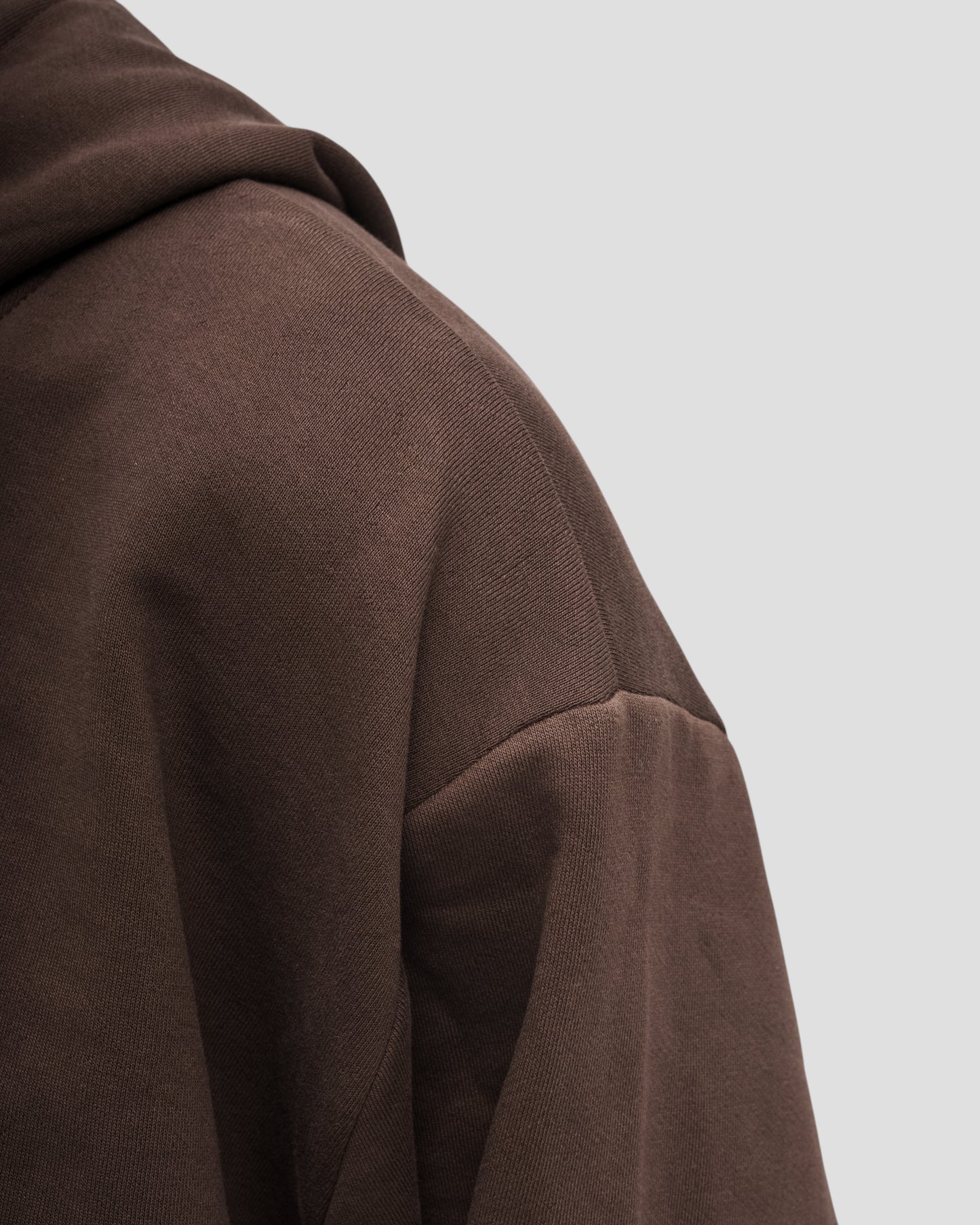 The Perfect Blank Dark Brown Hoodie