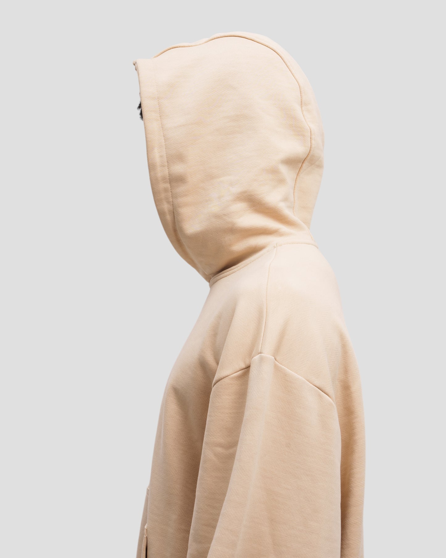 The Perfect Blank Beige Hoodie