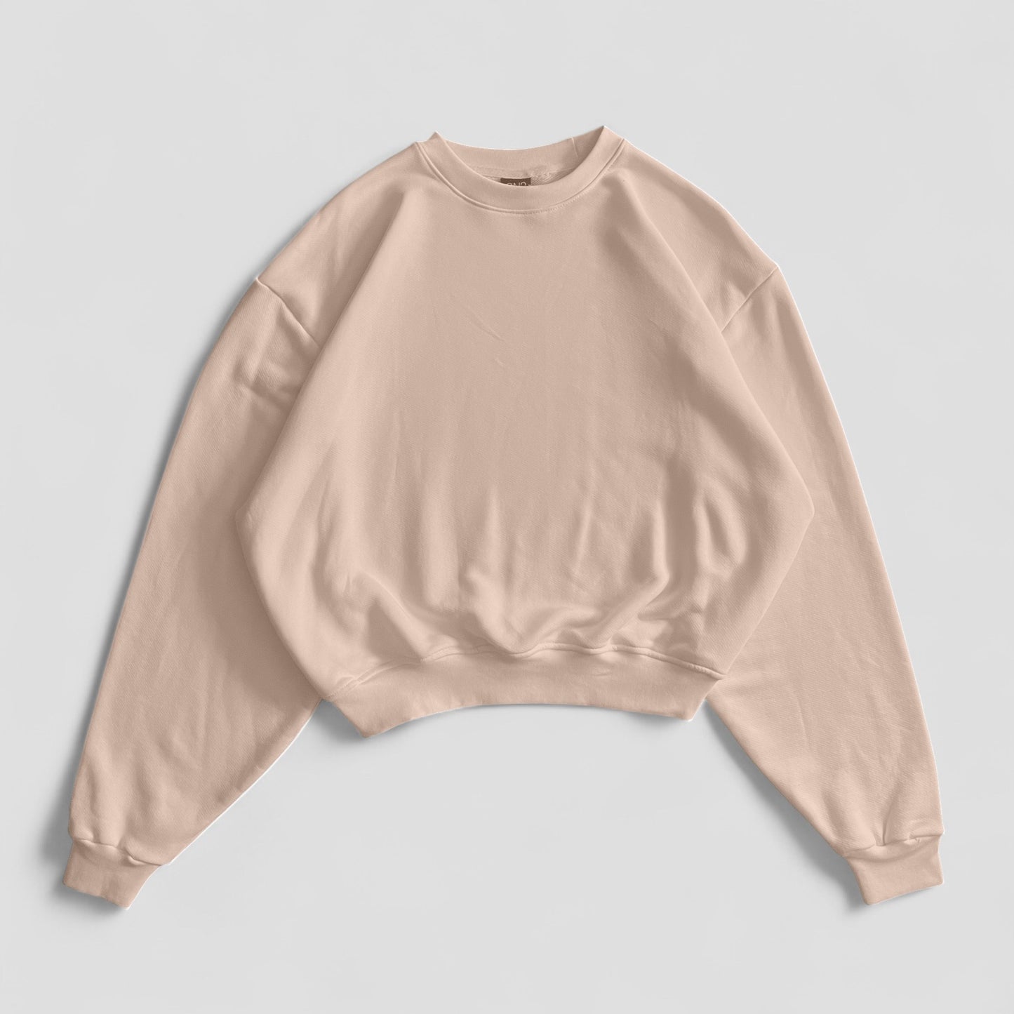 The Perfect Blank Beige Crewneck