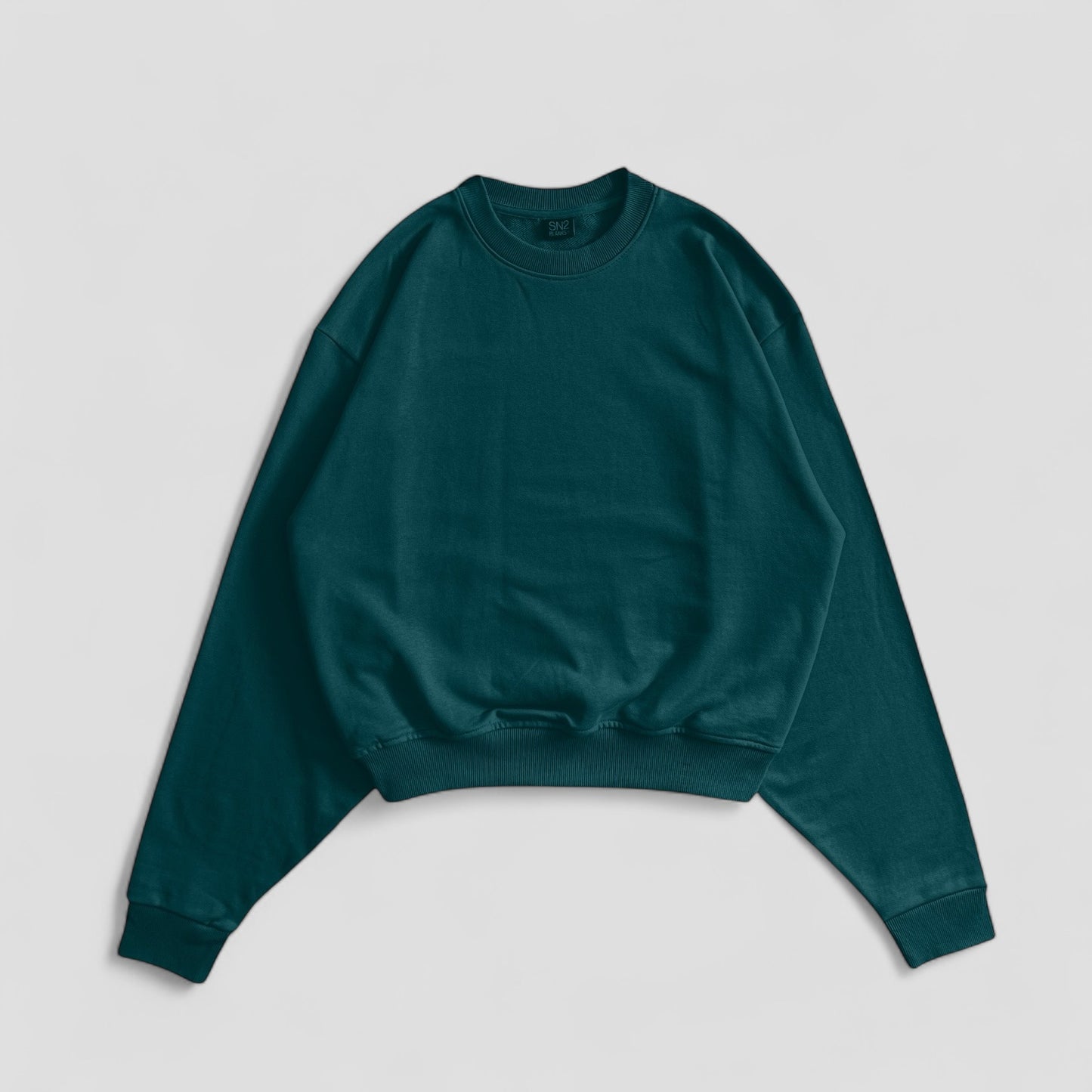 The Perfect Blank Dark Teal Crewneck