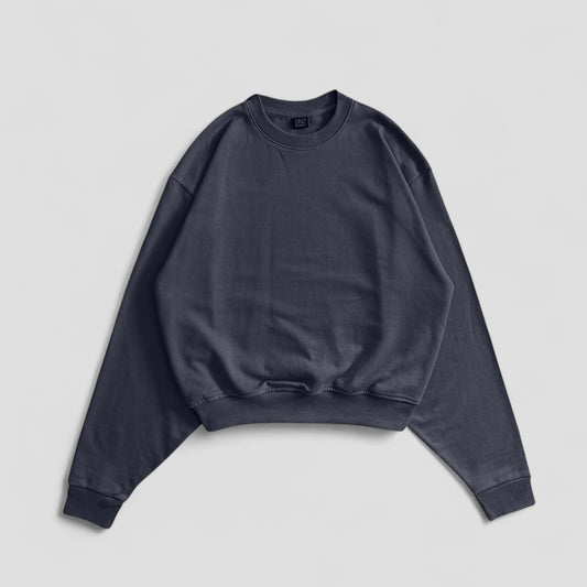 The Perfect Blank Dark Grey Crewneck