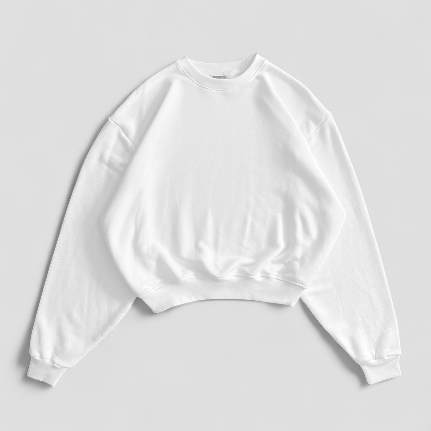 The Perfect Blank Off-White Crewneck