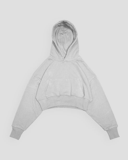 The Perfect Blank Light Grey Baby Hoodie