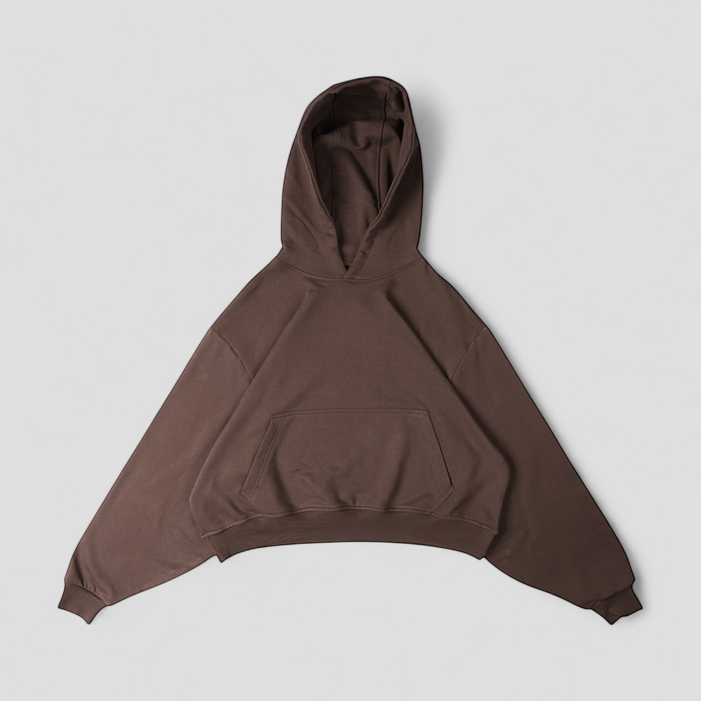 The Perfect Blank Dark Brown Hoodie