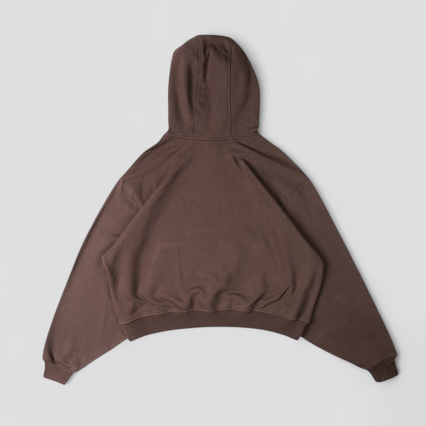 The Perfect Blank Dark Brown Hoodie