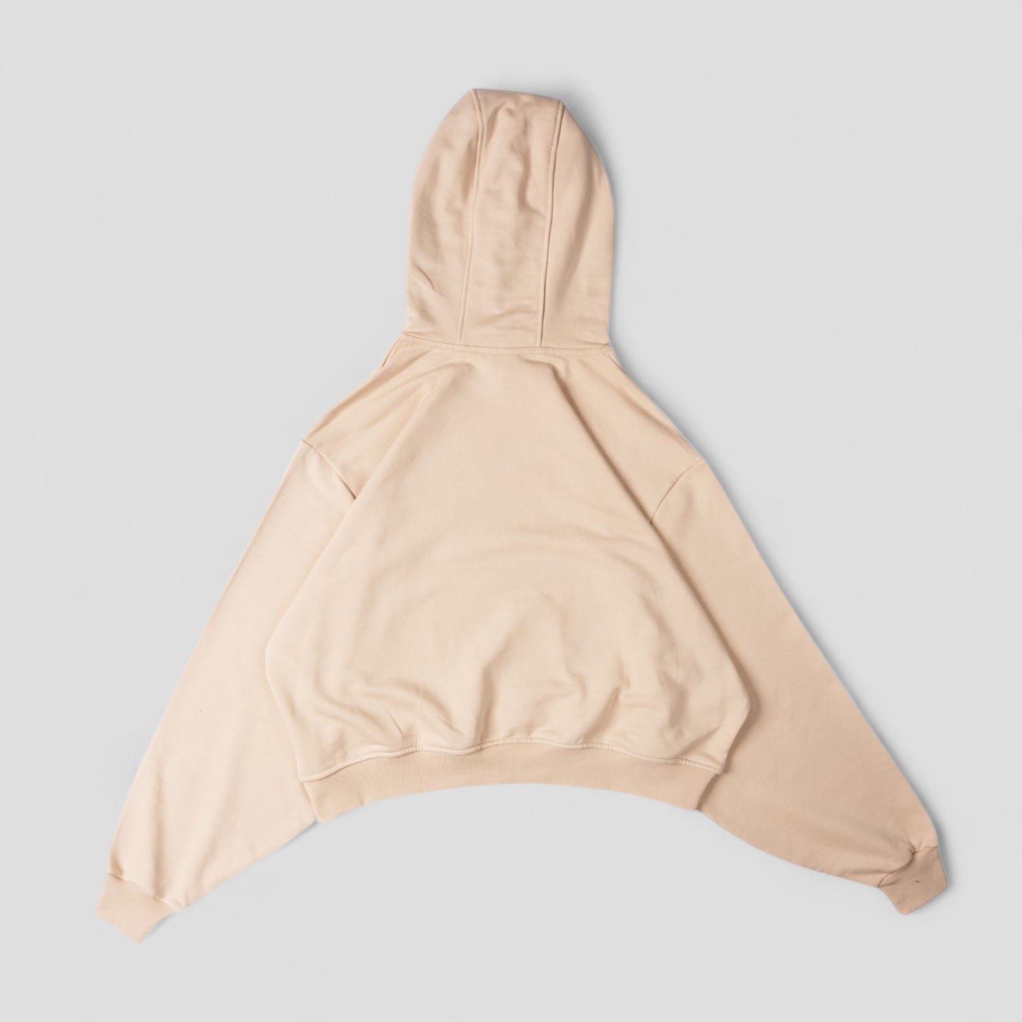 The Perfect Blank Beige Hoodie